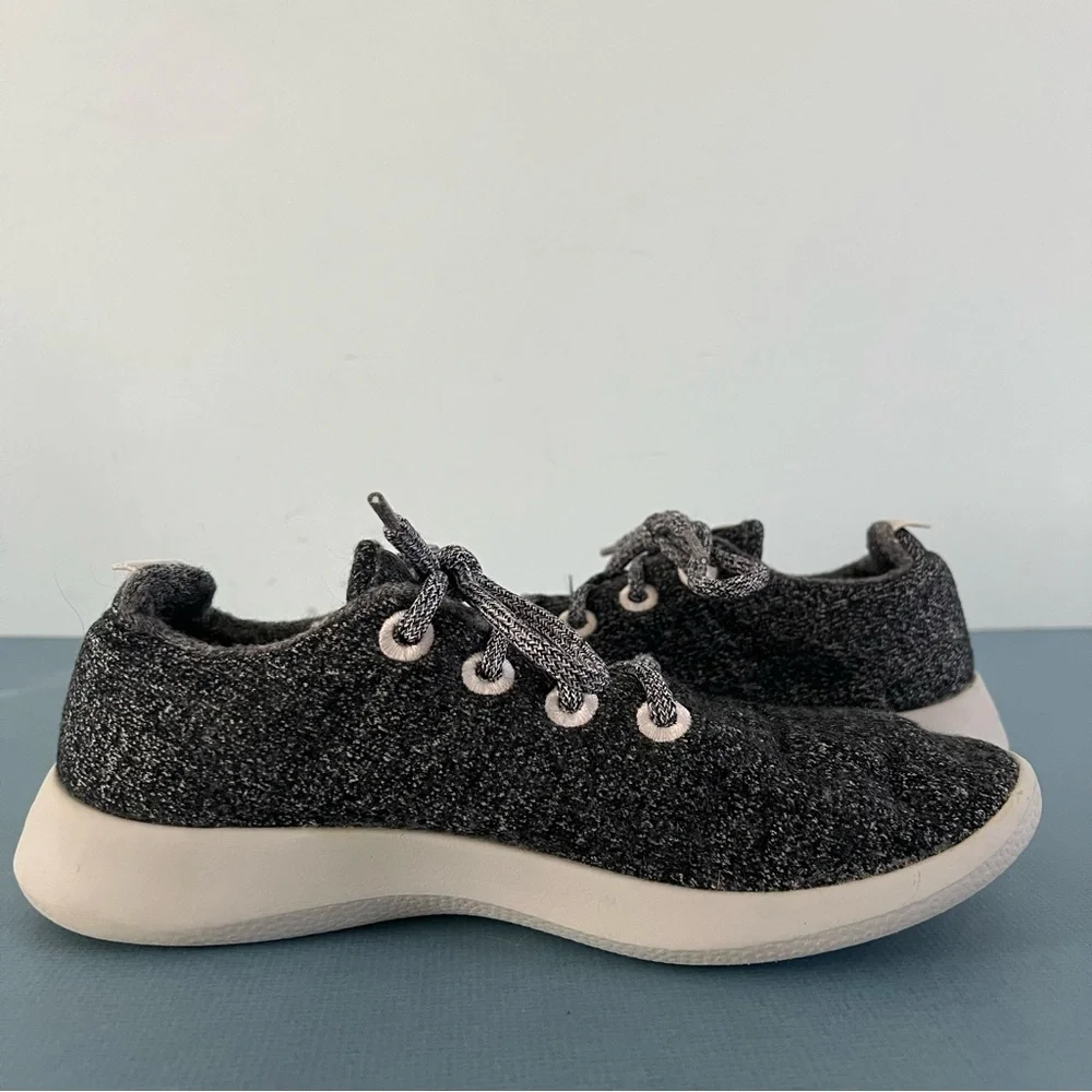 Allbirds Wool Runners‎ Natural Grey Lace Up Sneakers